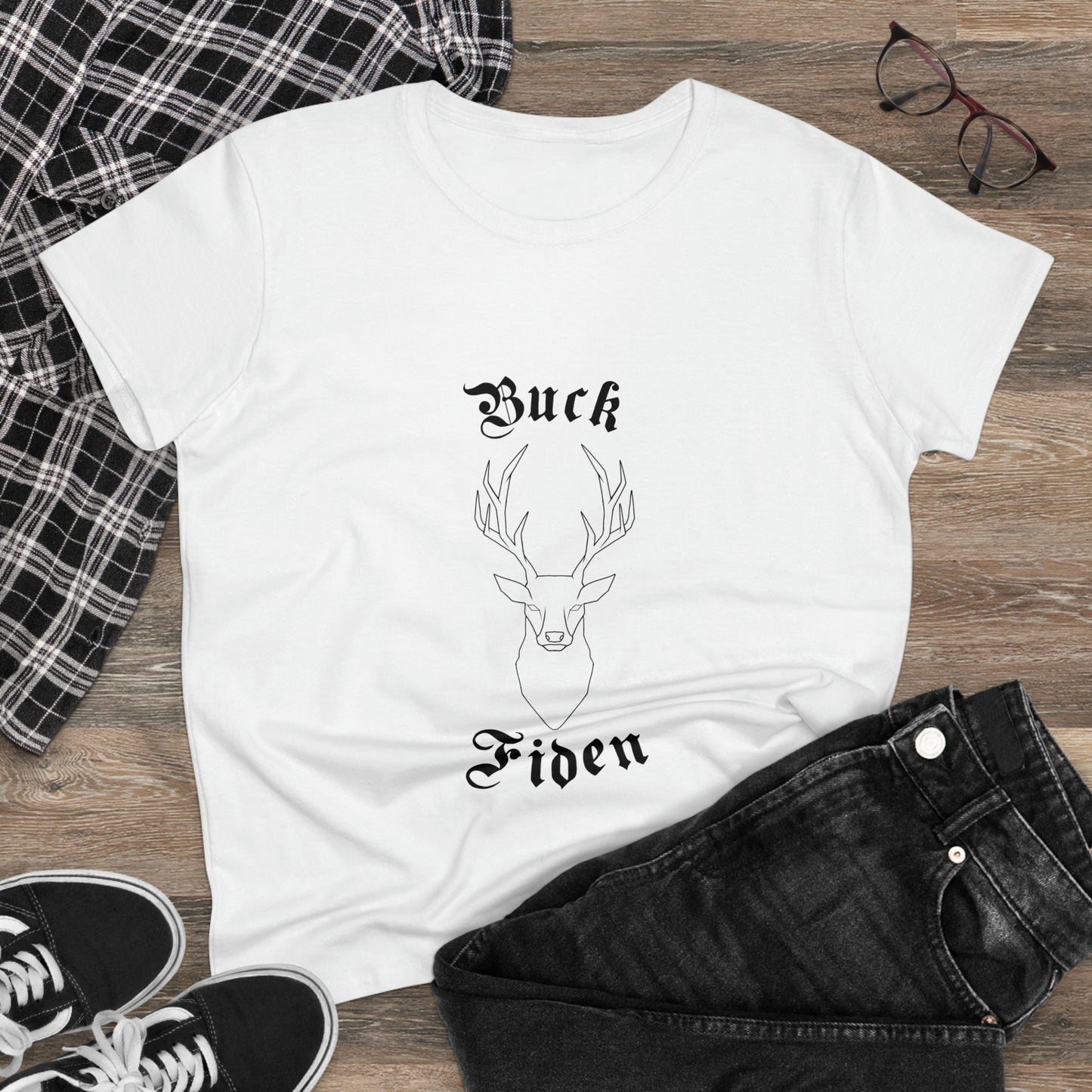 Buck Fiden T-Shirt (For the Ladies)